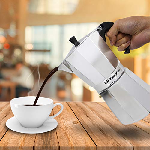 Cafetera italiana ORBEGOZO KF1200 | ORBEGOZO 12 tazas Vitro Gas Electrico