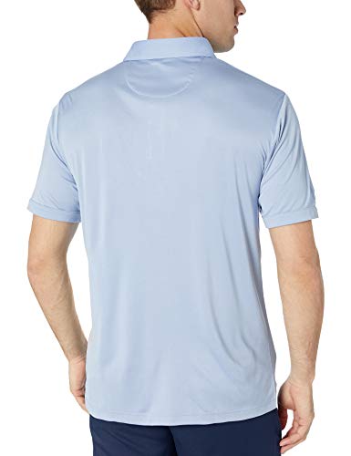 Callaway - Polo Oxford de Manga Corta para Hombre, Hombre, Polo, CGM713, Chambray, L