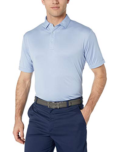 Callaway - Polo Oxford de Manga Corta para Hombre, Hombre, Polo, CGM713, Chambray, L