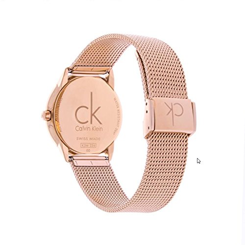 Calvin Klein Reloj Analógico para Mujer de Cuarzo con Correa en Acero Inoxidable K3M2262Y