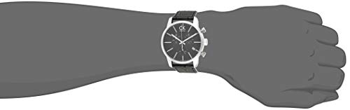 Calvin Klein Reloj Cronógrafo de Cuarzo para Hombre con Correa de Cuero – K2G271C3