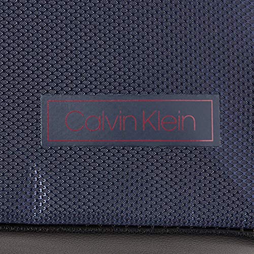 Calvin Klein - Revealed Round Backpack, Shoppers y bolsos de hombro Hombre, Azul (Navy), 0.1x0.1x0.1 cm (W x H L)