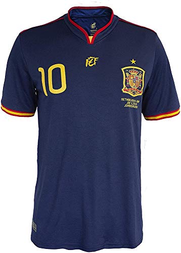 Camiseta oficial conmemorativa final Mundial Sudáfrica 2010 - dorsal 10