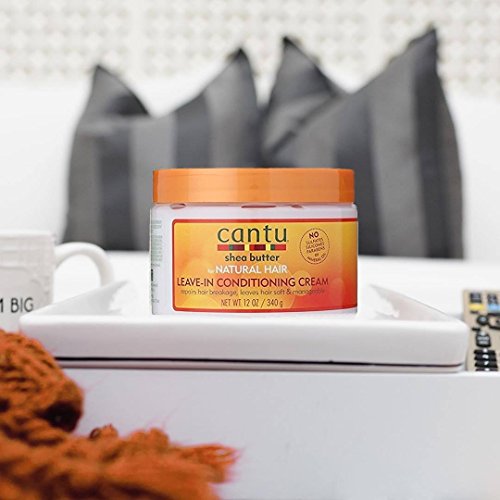 CANTU SHEA BUTTER FOR NATURAL HAIR LEAVE-IN CONDITIONING CREAM 340G