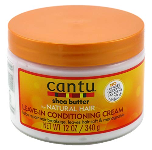 CANTU SHEA BUTTER FOR NATURAL HAIR LEAVE-IN CONDITIONING CREAM 340G