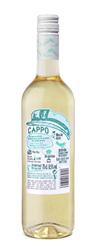 Cappo Moscato - Vino Blanco - Pack de 6 Botellas x 750 ml