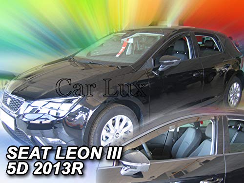 Car Lux NAR03978 - Derivabrisas Deflectores de Viento Delanteros