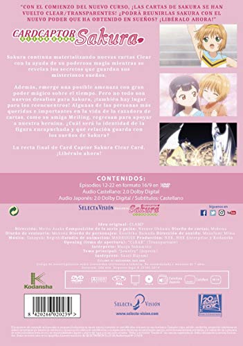 Card Captor Sakura Clear Card Episodios 12 A 22 (Parte 2) [DVD]
