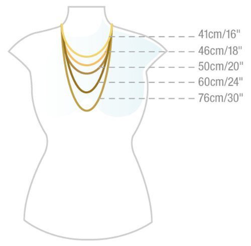 Carissima Gold Collar de mujer con oro amarillo 18 K (750), 41 cm