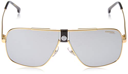 Carrera Sport 1018/S Gafas, GOLD BLACK/GY GRIGIO, 63 Adultos Unisex