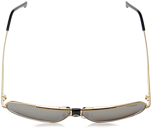 Carrera Sport 1018/S Gafas, GOLD BLACK/GY GRIGIO, 63 Adultos Unisex