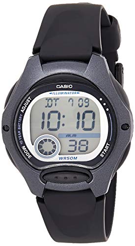 Casio Reloj Digital para Mujer de Cuarzo con Correa en Plástico LW-200-1BVEF