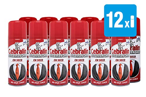 Cebralín - Quitamanchas Expert en Seco, Pack 12x200 ml - Total: 2.400 ml