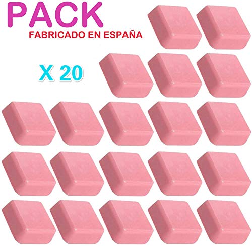 Cera caliente Cera depilatoria caliente profesional 1 kg cera solido para pieles sensibles, áreas faciales (1KG-Rosa)