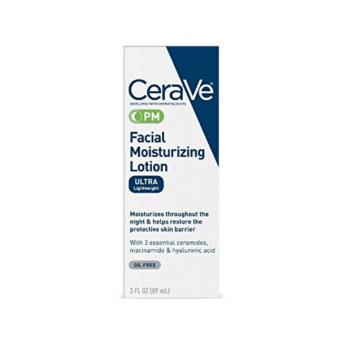 CeraVe Loción hidratante facial (Ultra ligera) 3 onza