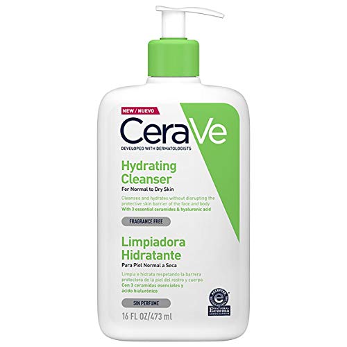 CeraVe Loción Limpiadora Hidratante 473 ml, Paquete de 1