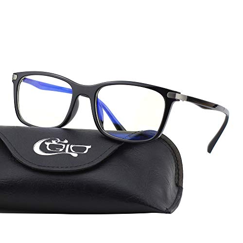 CGID CT46 Gafas Premium con Armazón TR90 para Protección contra Luz Azul, Anti Fatiga por Deslumbramiento