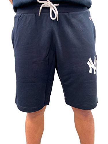 Champion - Pantalón corto para hombre New York Yankees, MLB, 214661 S Small