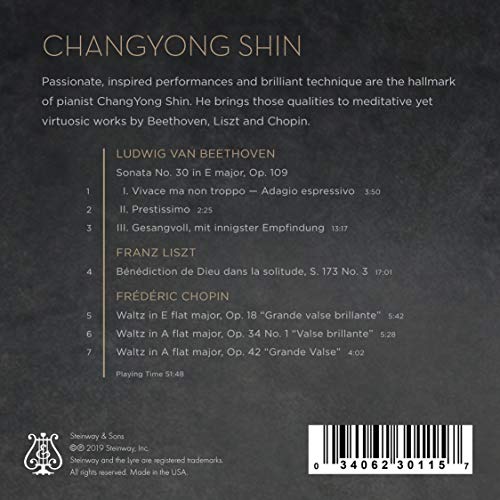 Changyong Shin [Changyong Shin] [Steinway & Sons: STNS 30115]