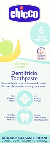 Chicco pasta de dientes, manzana / sabor a plátano