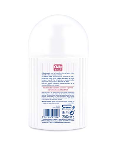 Chilly Gel Delicado Mujer - 250 ml