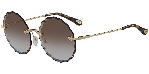 Chloé Gafas de Sol ROSIE CE142S GOLD/BROWN SHADED mujer