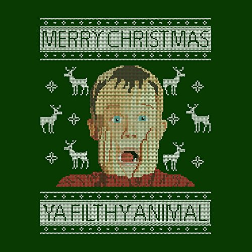 Christmas Home Alone Filthy Animals Knit Kid's Sweatshirt