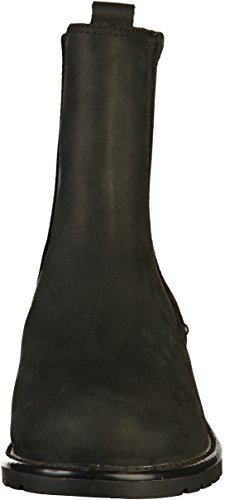 Clarks Orinoco Club, Botas Chelsea para Mujer, Negro (Black Leather), 38 EU