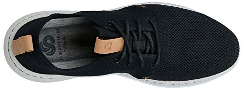 Clarks Step Urban Mix, Zapatillas para Hombre, Negro Black, 41.5 EU