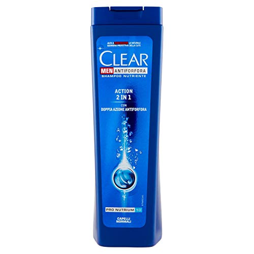 Clear – Champú anticaspa, cutículas para hombre, Cabello normal – 250 ml