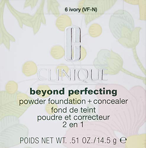 Clinique Beyond Perfecting - Base de maquillaje, color 6 ivory, 14,5 gr