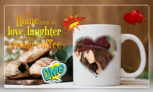 Coffee Mug Cup Photo Frames Editor