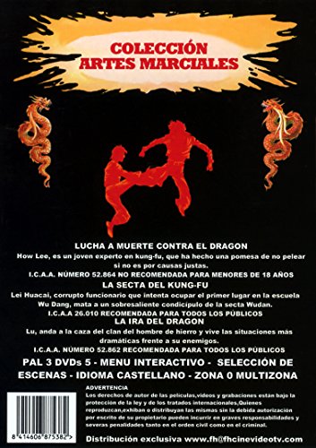 COLECCIÓN ARTES MARCIALES PACK 3 DVDs VOLUMEN 1