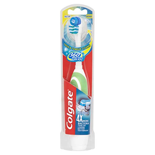 Colgate 270075 360 - Cepillo de dientes eléctrico, Colores variados