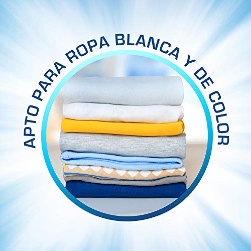Colon Polvo Activo - Detergente para lavadora, adecuado para ropa blanca y de color, formato polvo - 135 dosis, 7.037 kg