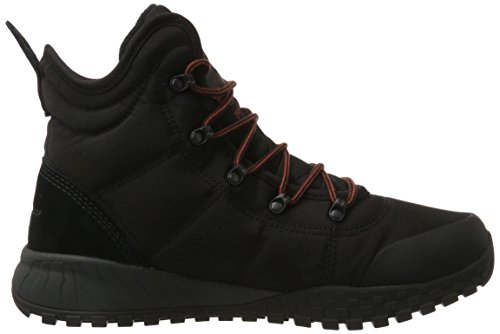 Columbia Fairbanks Omni-Heat Bota de invierno para hombre , Negro(Black, Rusty), 43.5 EU