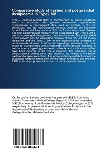 Comparative study of Fasting and postprandial dyslipidemia in Type2 DM