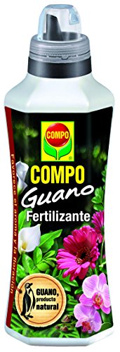 Compo Guano para Plantas de Interior, balcón y terraza, Fertilizante líquido, 500 ml, 23x7x6.3 cm, 1202602011