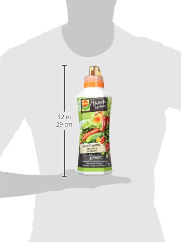 Compo Tipo de Frutas y Verduras, Fertilizante líquido Natural, 1 L