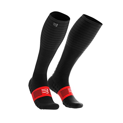 COMPRESSPORT Socken Calcetines Oxygen, Hombre, Negro, T4