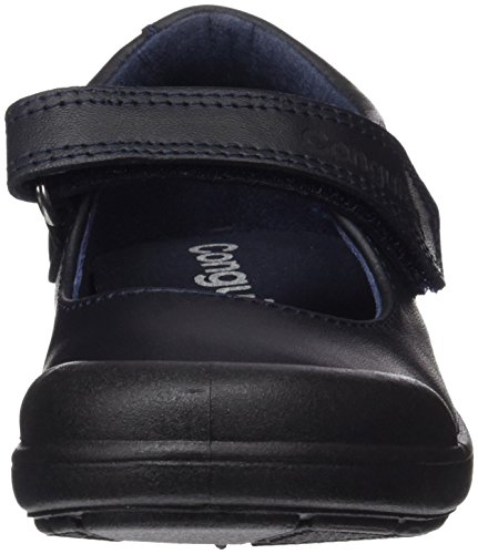 Conguitos Merceditas Colegial Lavable Velcro, Bebé, Azul (Marino 2), 34 EU