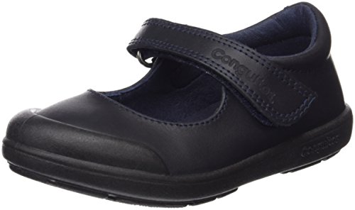 Conguitos Merceditas Colegial Lavable Velcro, Bebé, Azul (Marino 2), 34 EU