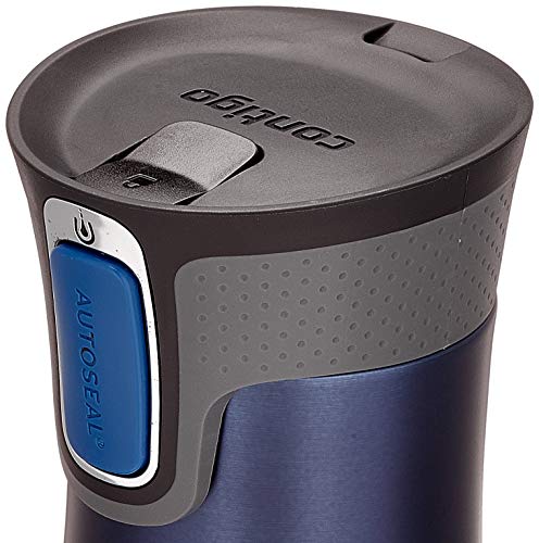 Contigo - West Loop Vaso Térmico, color azul mónaco mate, 470 ml