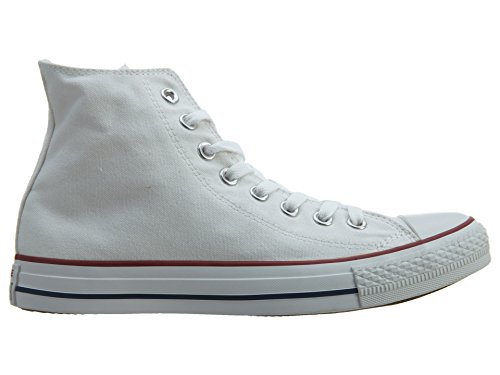 Converse AS HI CAN OPTIC. WHT M7650 - Botines de lona unisex, color blanco, talla 37.5