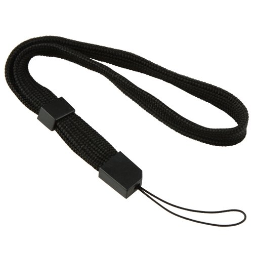 Correa Muñeca Negra Cinta Mano Strap Negro Para Mando Remoto de Nintendo Wii