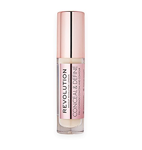 Corrector líquido Makeup Revolution London Conceal and Define, 30 g