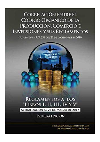 CORRELACIÓN ENTRE EL CÓDIGO ORGÁNICO DE LA PRODUCCIÓN, COMERCIO E INVERSIONES Y SUS REGLAMENTOS: COMERCIO EXTERIOR: REGLAMENTOS I, II, III, IV, Y V