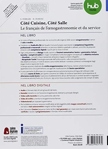 Côté cuisine, côte salle. Per gli Ist. tecnici e professionali. Con CD Audio formato MP3. Con e-book. Con espansione online