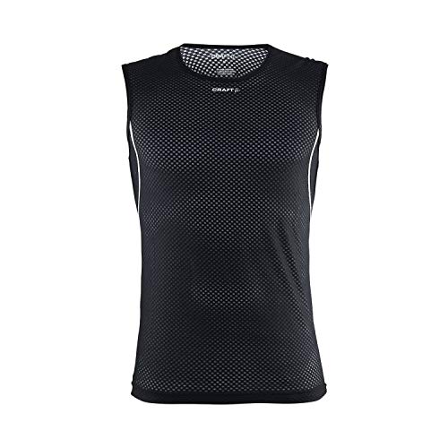 Craft Cool Mesh Camiseta Interior, Hombre, Black, XS