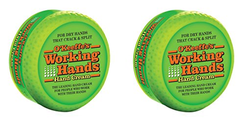 Crema para manos Working Hands, lata de 95 g, paquete de 2 unidades, de O’Keeffe